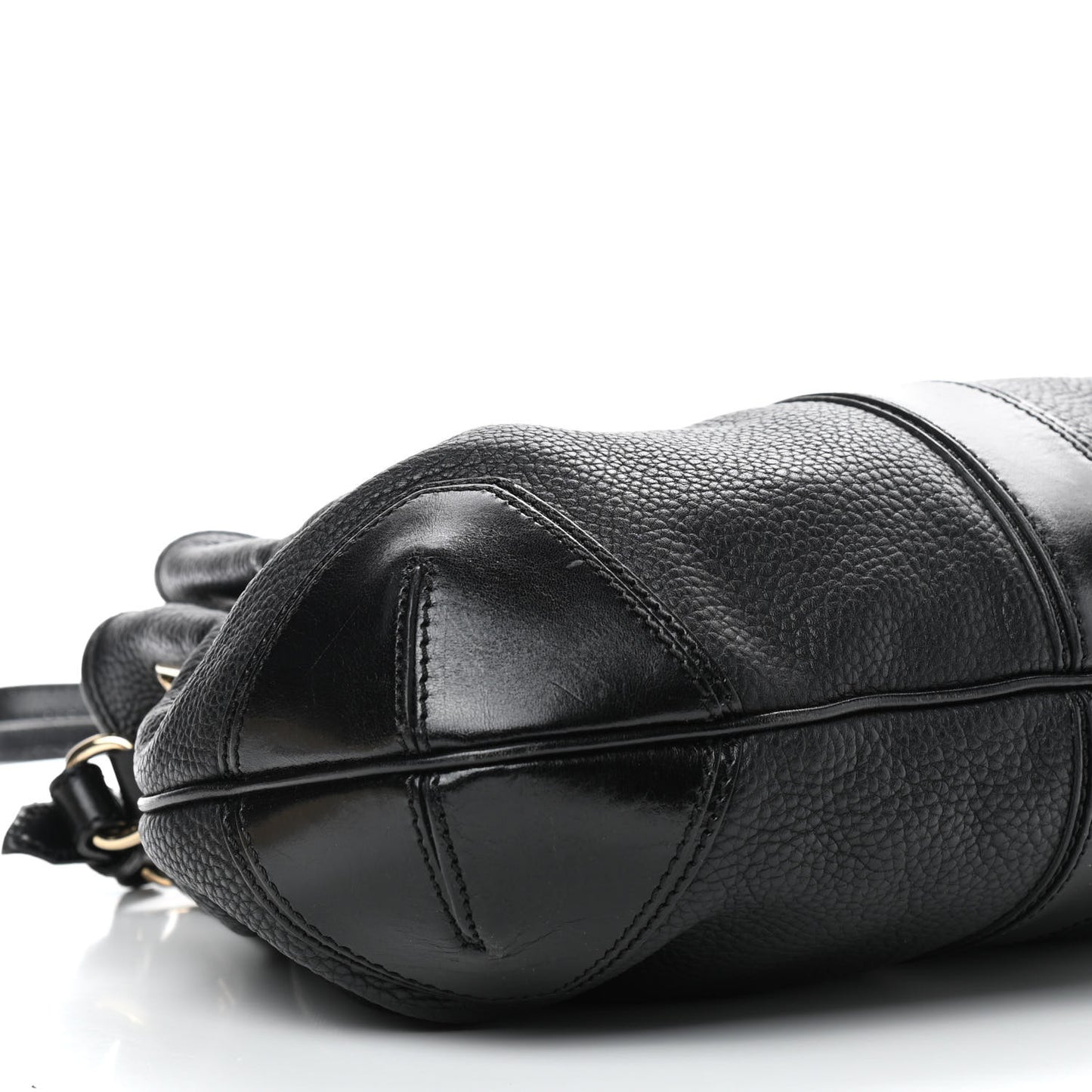 Grainy Calfskin Willenmore Hobo Black