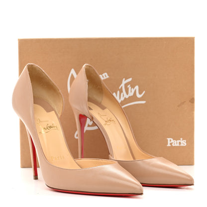 Christian Louboutin Nappa Iriza 100 Pumps 39 Nude 9 of 9