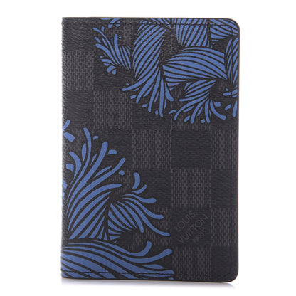 Louis Vuitton Damier Graphite Rope Pocket Organizer Blue 1 of 8