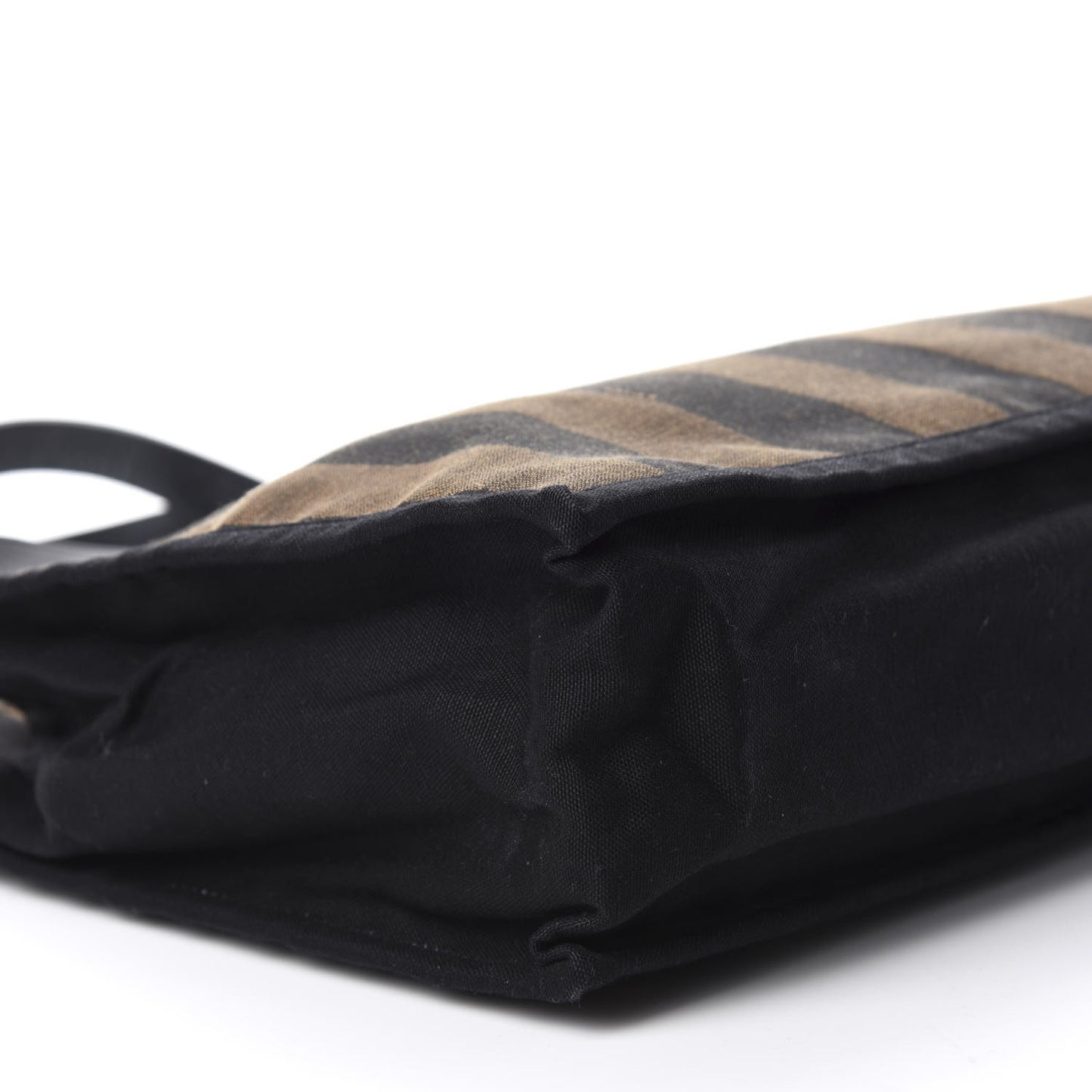 Pequin Small Shopping Tote Black Tobacco