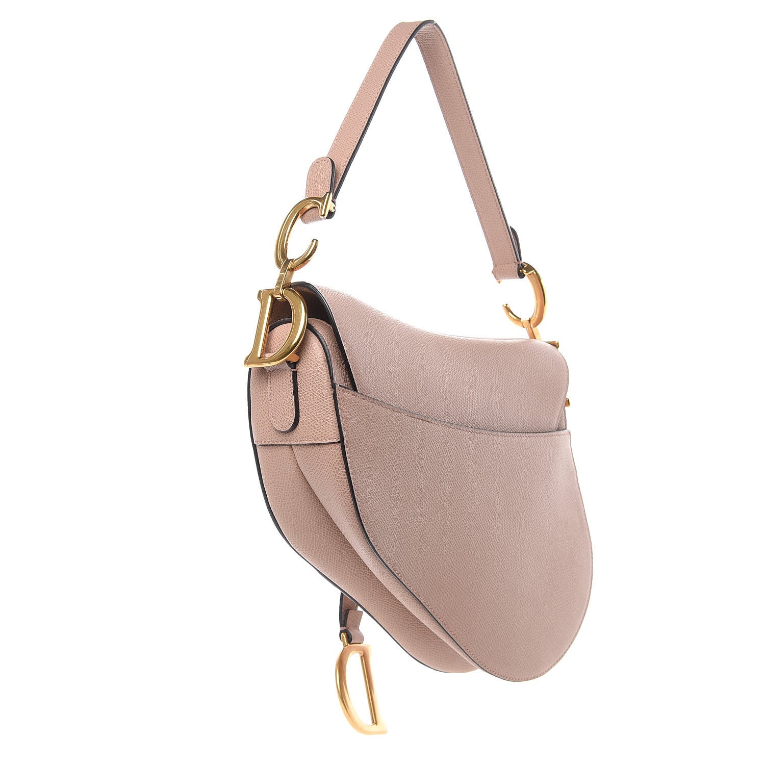 Christian Dior Grained Calfskin Saddle Bag Fard 3 of 9