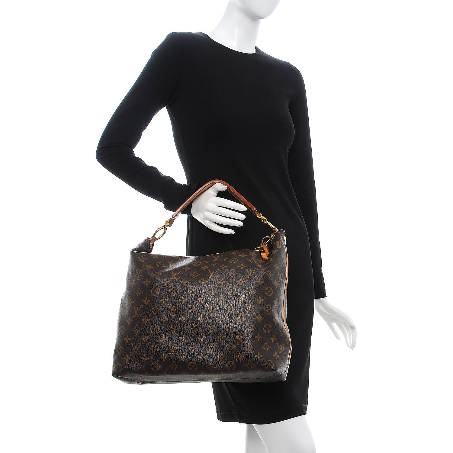 Louis Vuitton Monogram Sully MM 2 of 8