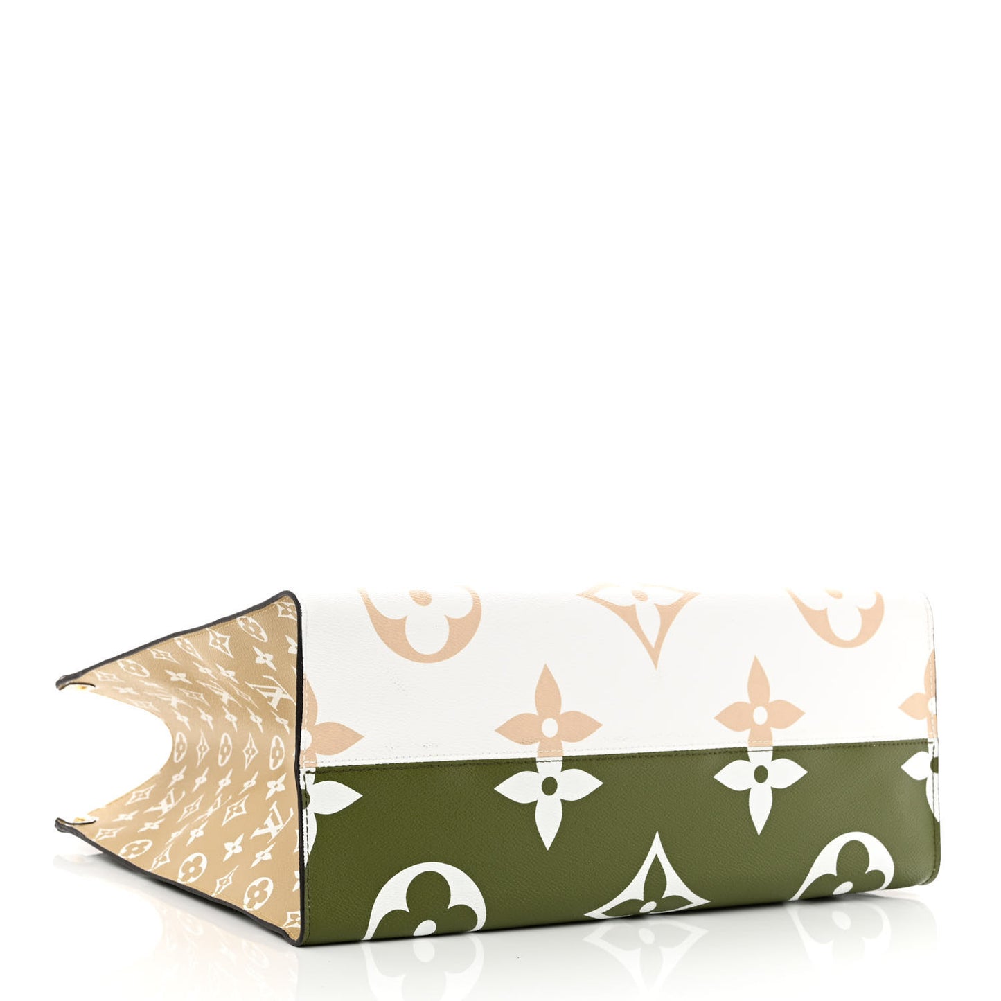 Monogram Giant Onthego GM Kaki Beige