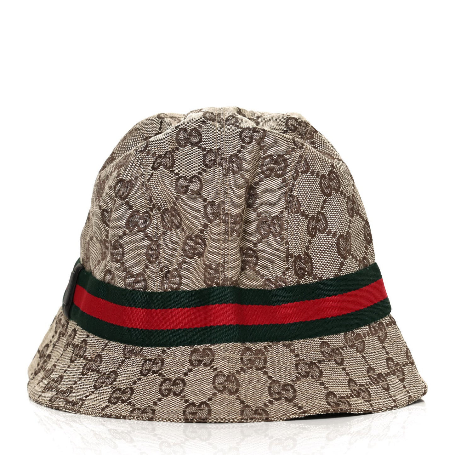 Monogram Web Bucket Hat L Brown