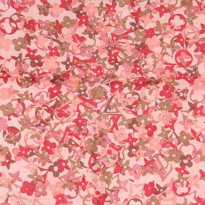 Louis Vuitton Silk Monogram Arty Square Scarf Pale Pink 1 of 3