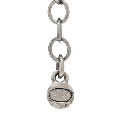 Chanel Resin Pearl CC Pendant Necklace Black White 5 of 5
