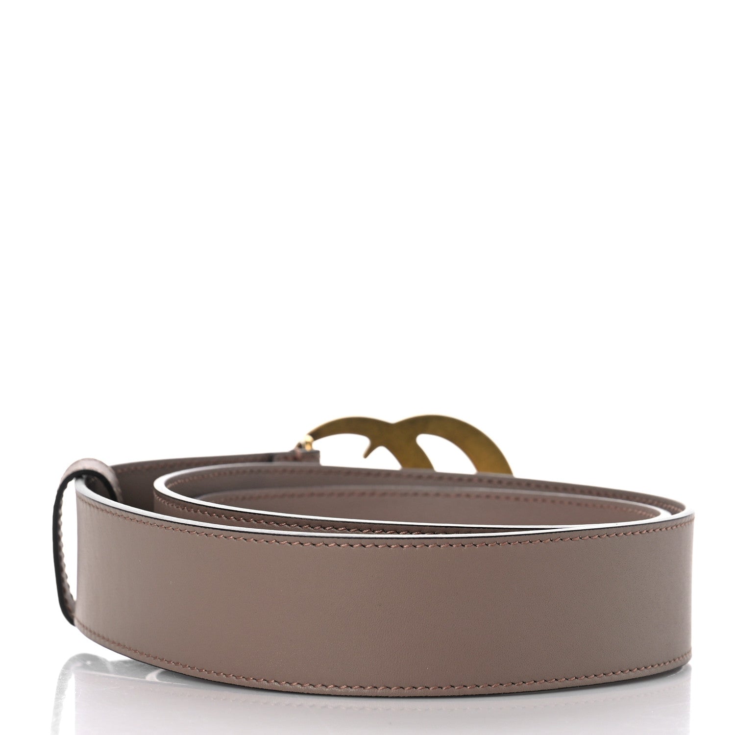 Gucci Calfskin Double G 40mm Belt 95 38 Porcelain Rose 2 of 6