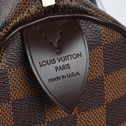 Louis Vuitton Damier Ebene Speedy 25 6 of 8
