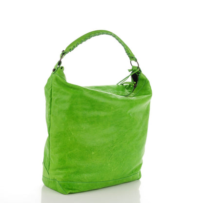 Balenciaga Chevre Classic Hardware Day Hobo Apple Green 3 of 7