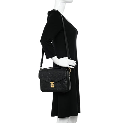 Louis Vuitton Empreinte Pochette Metis Black 2 of 14