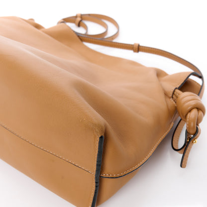 Loewe Calfskin Mini Flamenco Knot Clutch Oak 11 of 12