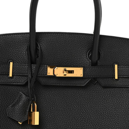 Hermes Togo Birkin 30 Black 8 of 11