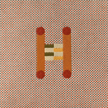 Hermes Cotton Canvas Crazy H Mini Bolide Case Orange Ficelle 7 of 9