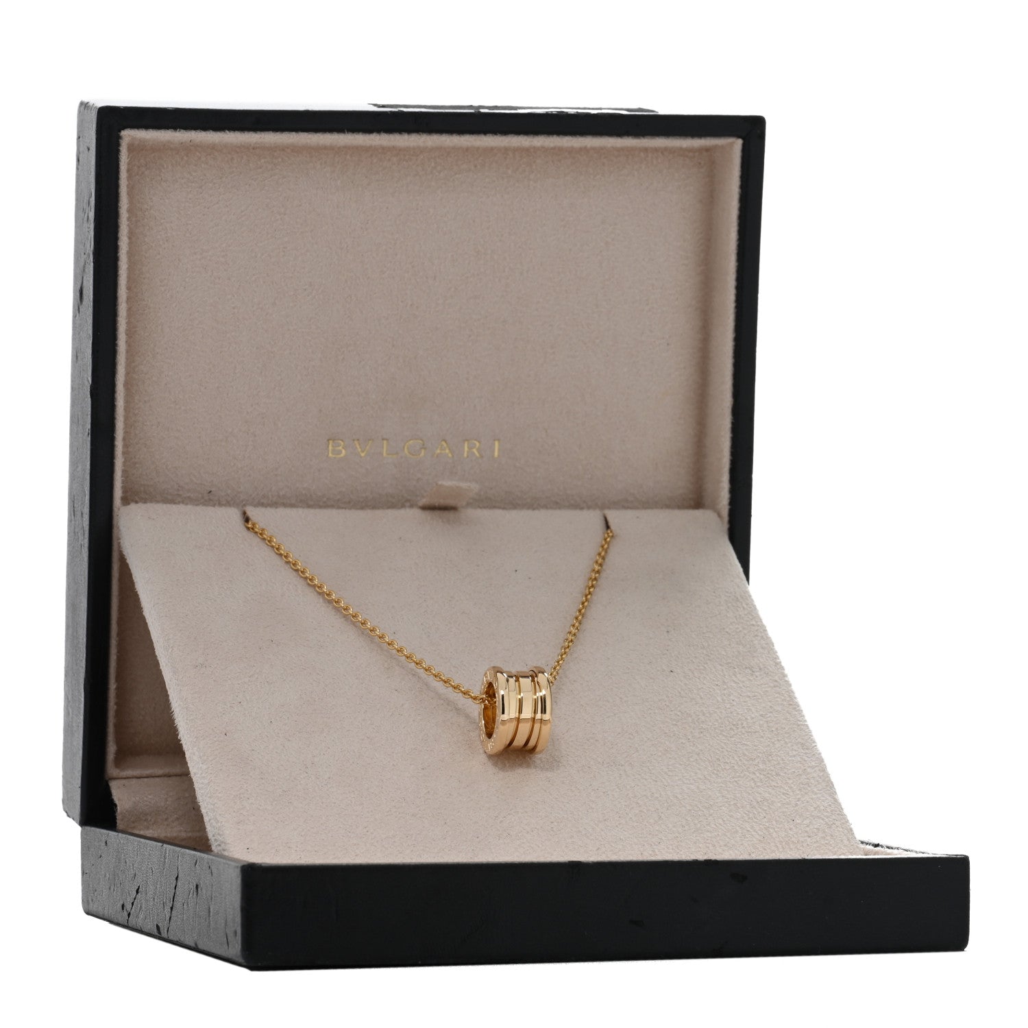 Bulgari 18K Yellow Gold B.Zero1 Pendant Necklace 5 of 5
