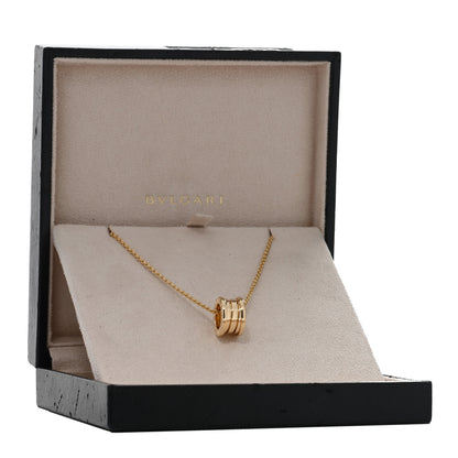 Bulgari 18K Yellow Gold B.Zero1 Pendant Necklace 5 of 5