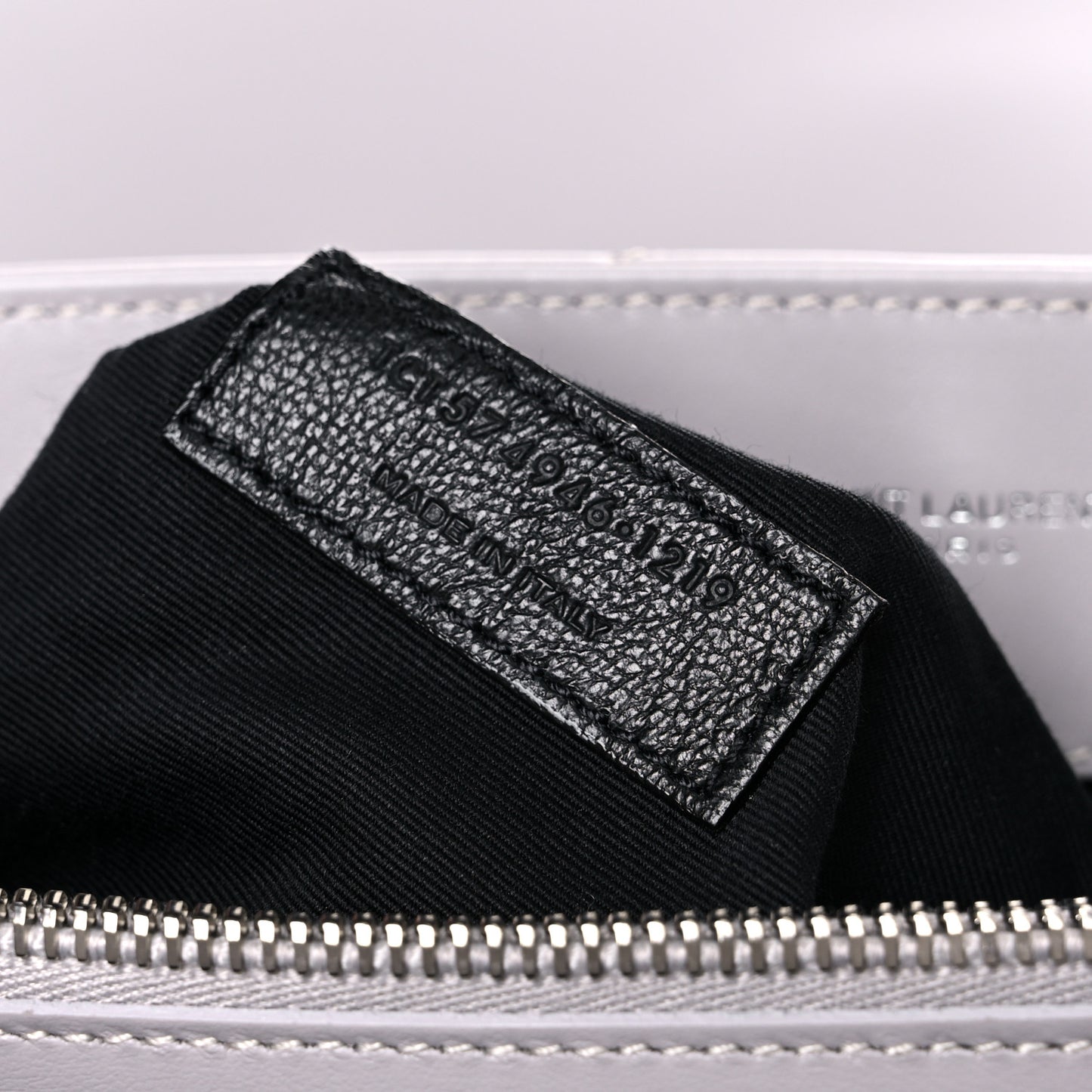 Calfskin Y Quilted Monogram Medium Loulou Chain Satchel Granite
