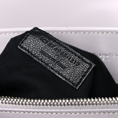Saint Laurent Calfskin Y Quilted Monogram Medium Loulou Chain Satchel Granite 7 of 12