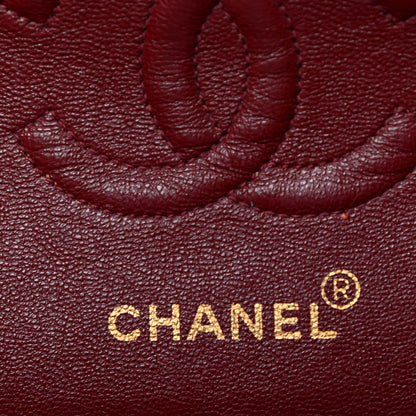 Chanel Lambskin Quilted Small Double Flap Navy 6 of 9