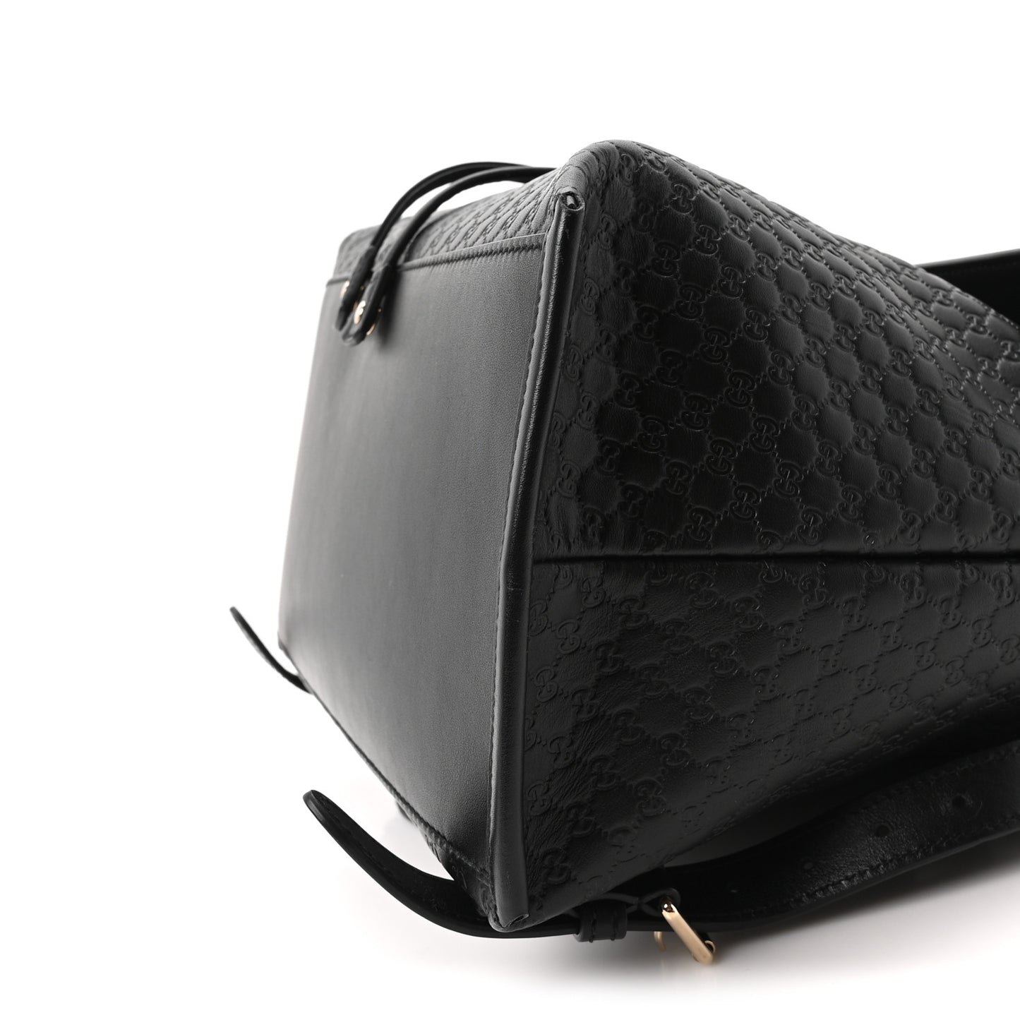 Microguccissima Drawstring Backpack Black