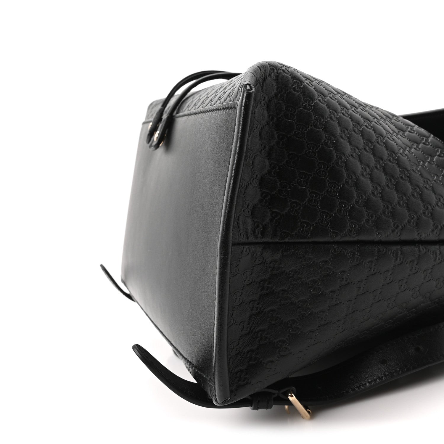 Gucci Microguccissima Drawstring Backpack Black 10 of 10