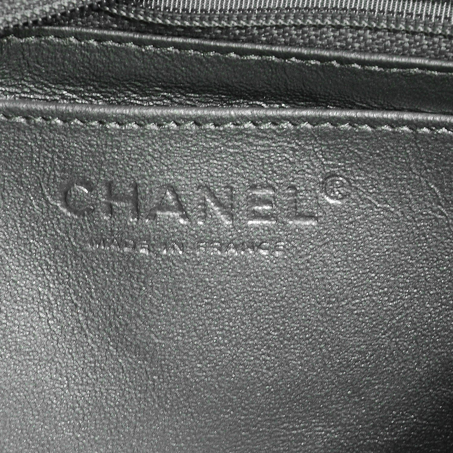 Chanel Lambskin Quilted Mini Flap Silver 9 of 9