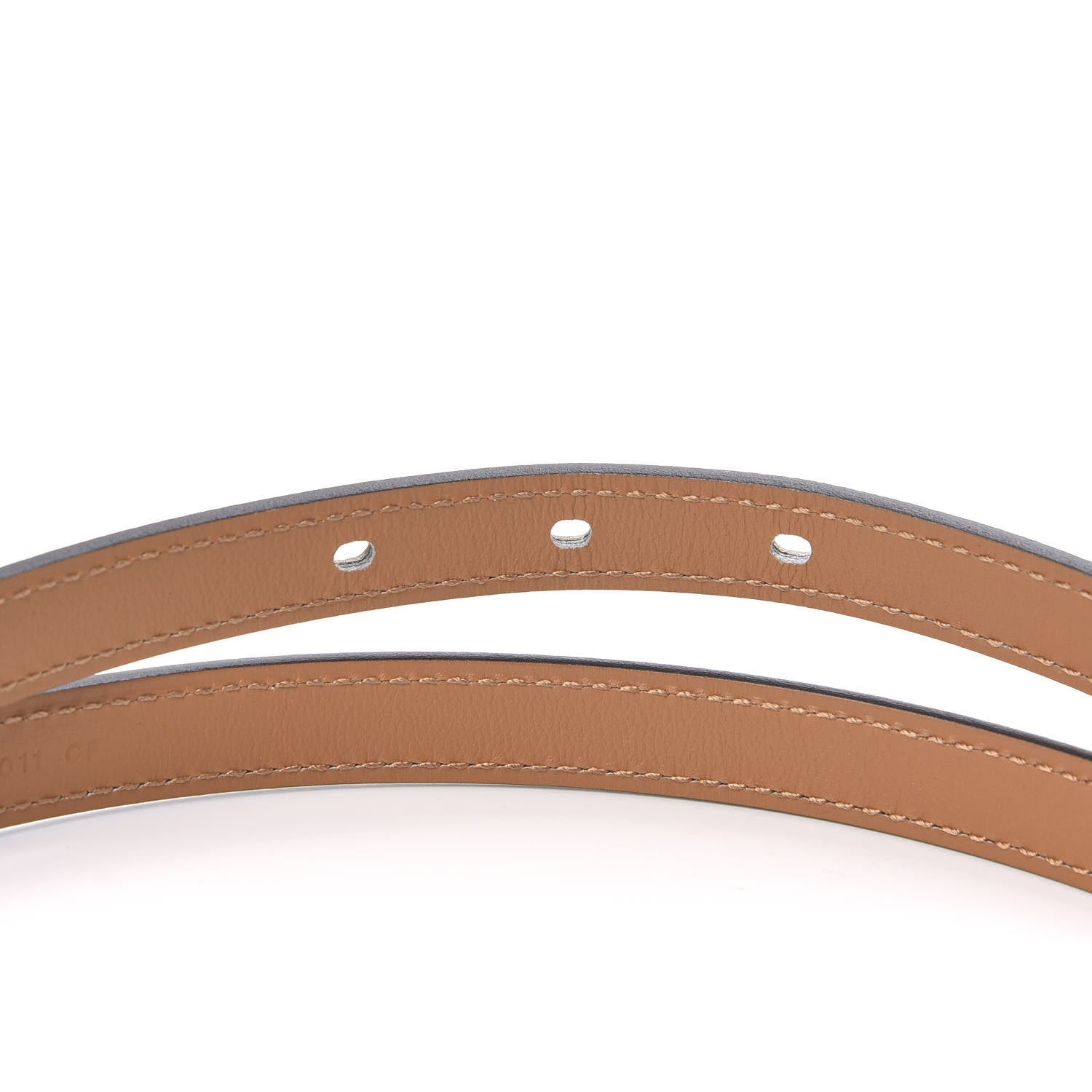 Hermes Epsom 15mm Pop H Belt 75 Craie 3 of 6