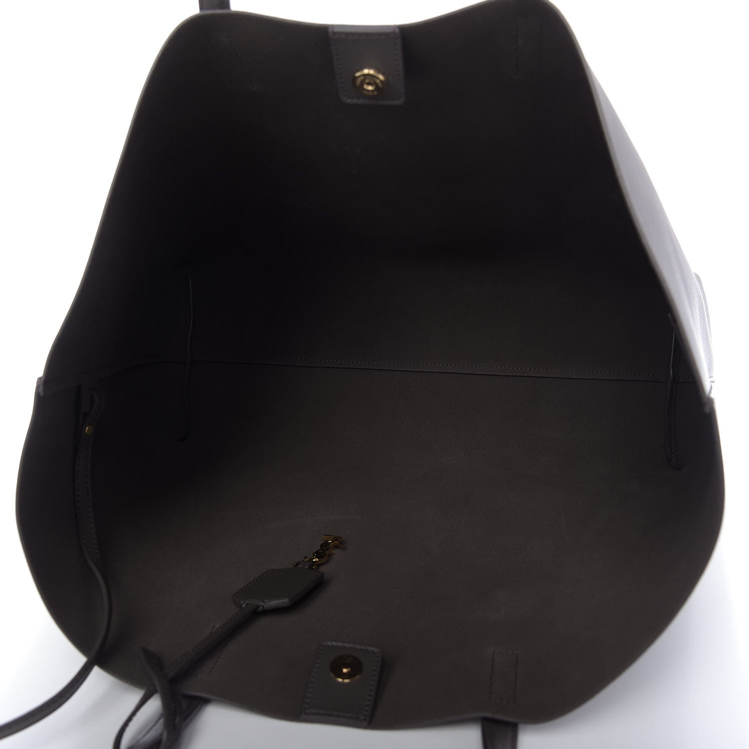 Saint Laurent Calfskin Large Shopping Tote Pebble 5 of 9