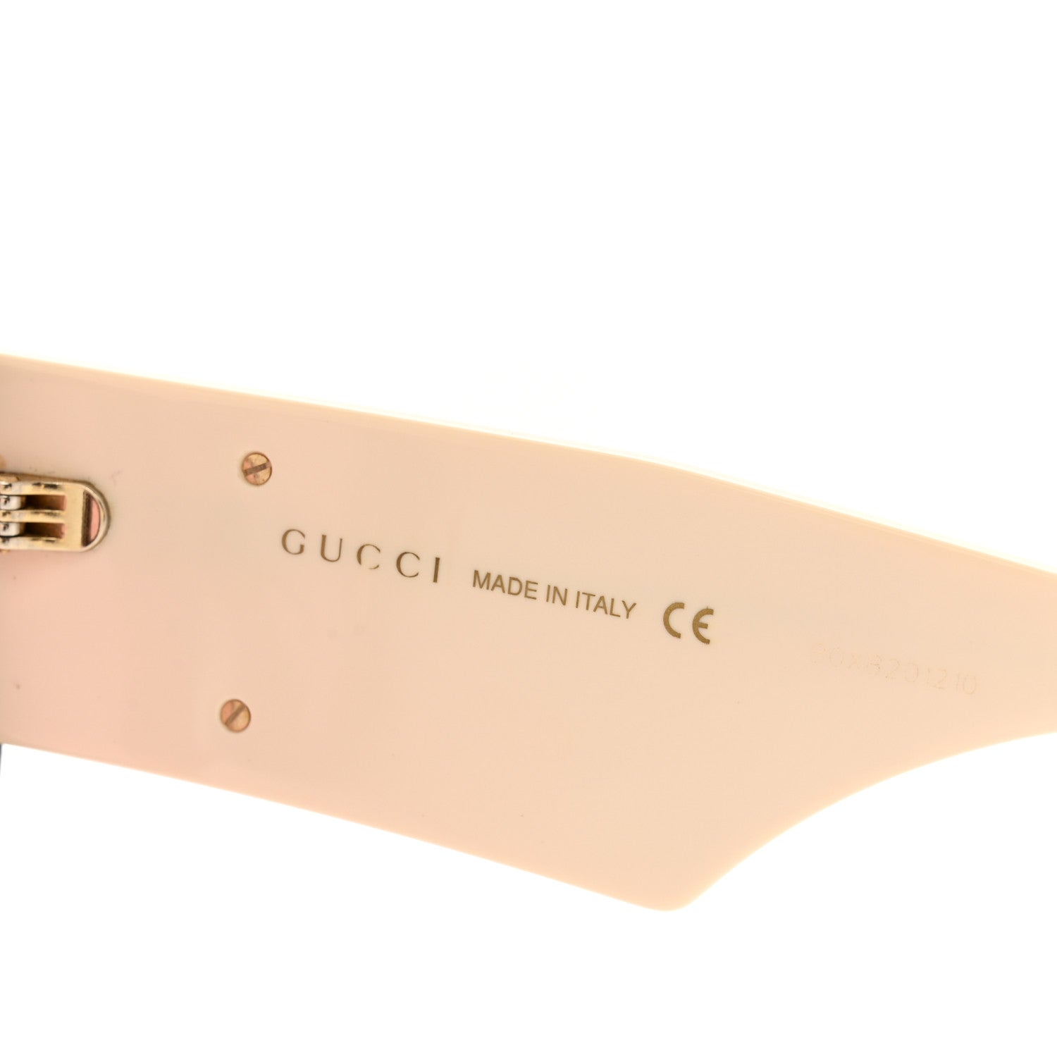 Gucci Acetate Square Frame Sunglasses GG0956S Black White 5 of 6