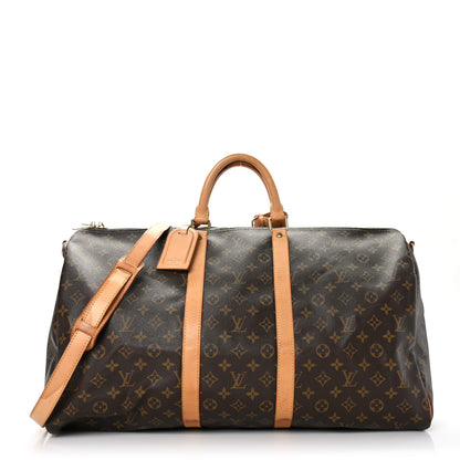 Louis Vuitton Monogram Keepall Bandouliere 55 1 of 14