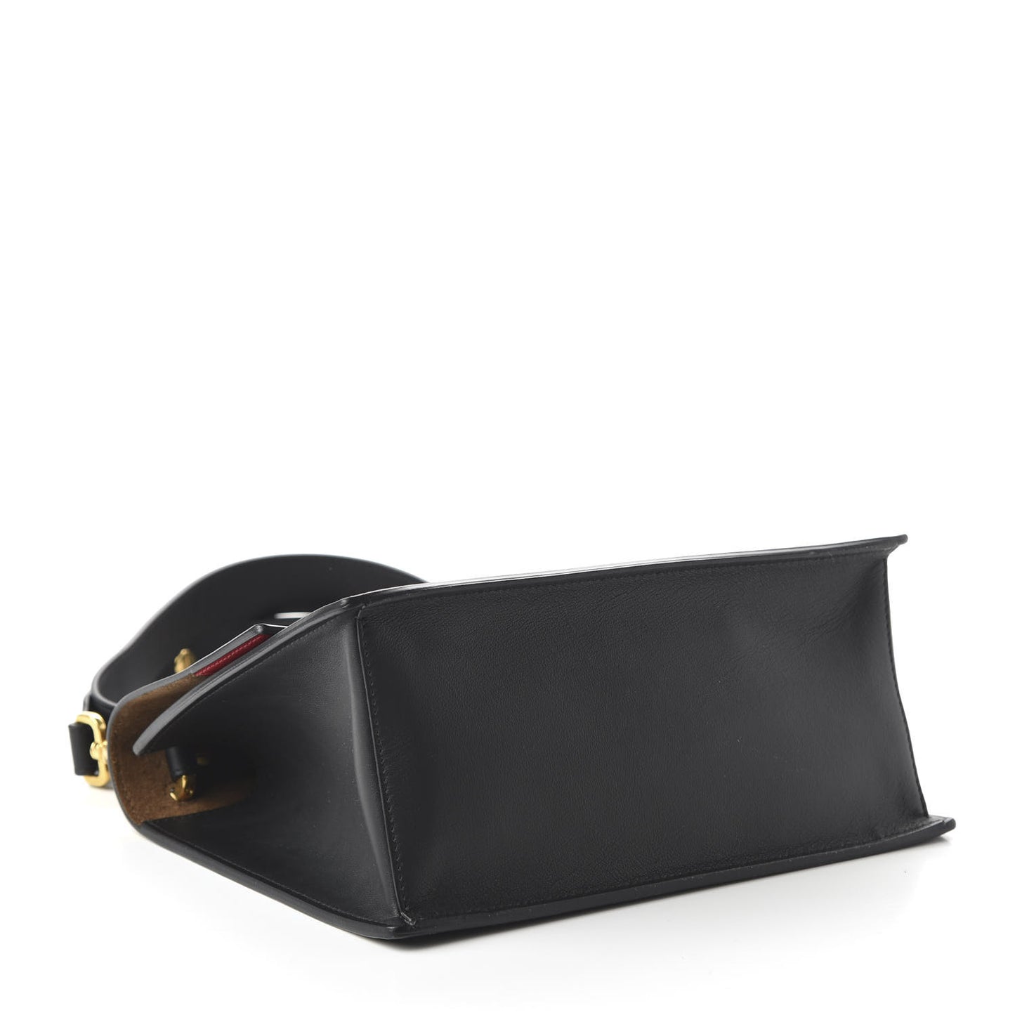 Vitello Grace Matte F is Fendi Kan U Shoulder Bag Black