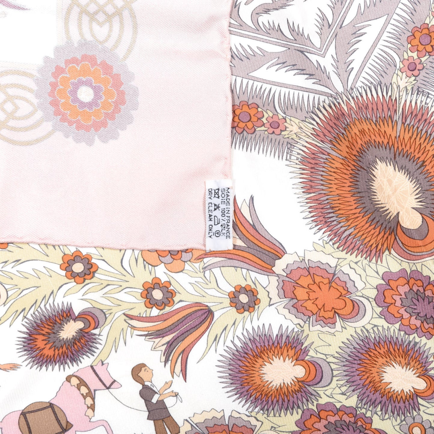 Silk Decoupages Scarf 90