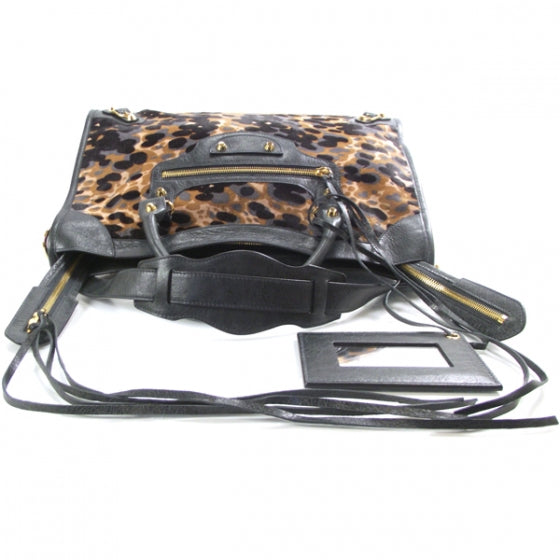 Pony Hair Leopard City Anthracite LTD ED