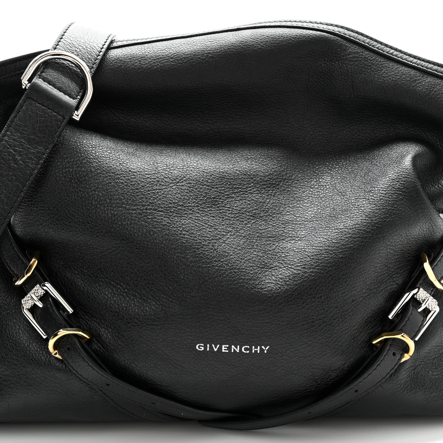 Givenchy Calfskin Medium Voyou Bag Black 7 of 10