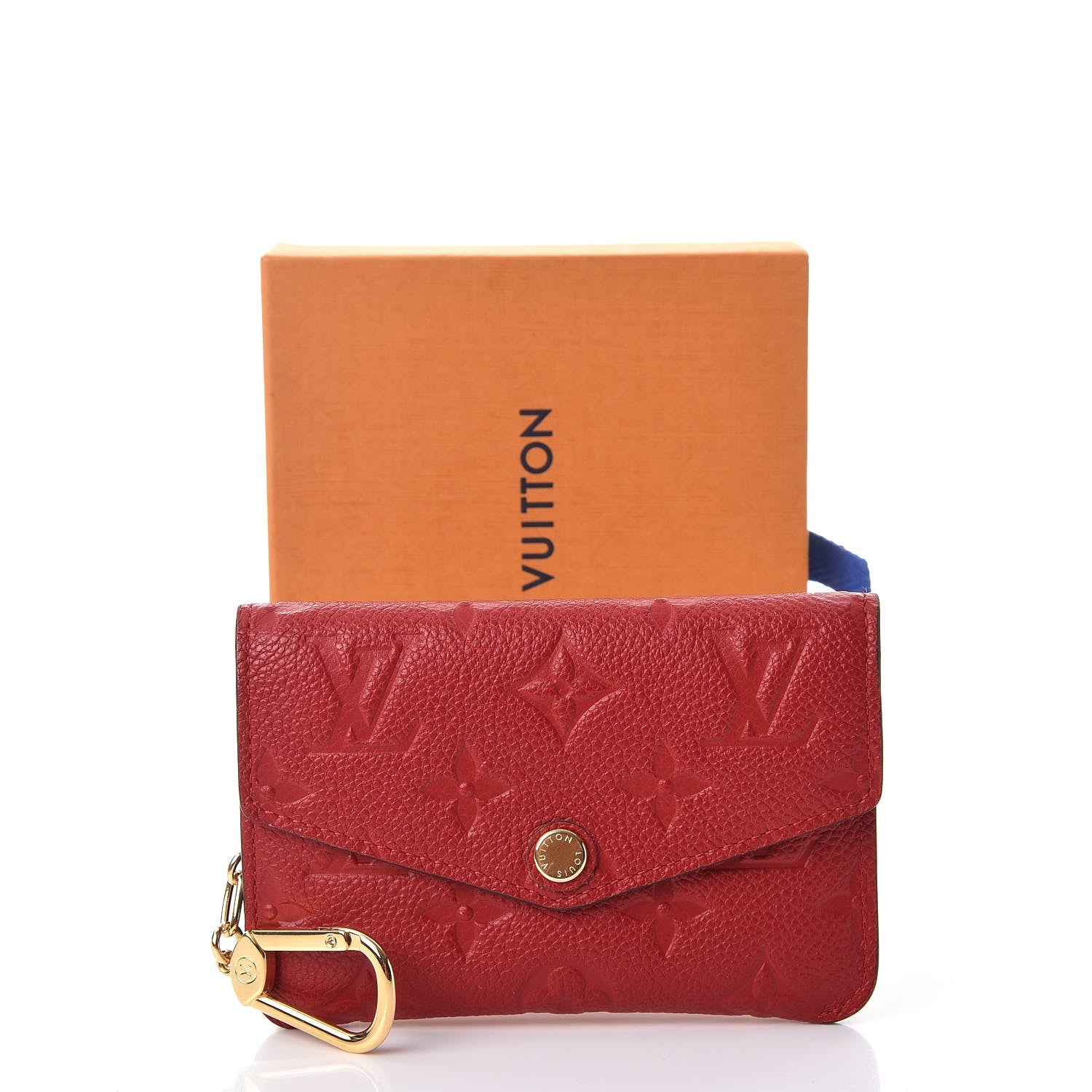 Louis Vuitton Empreinte Key Pouch Cherry 8 of 8