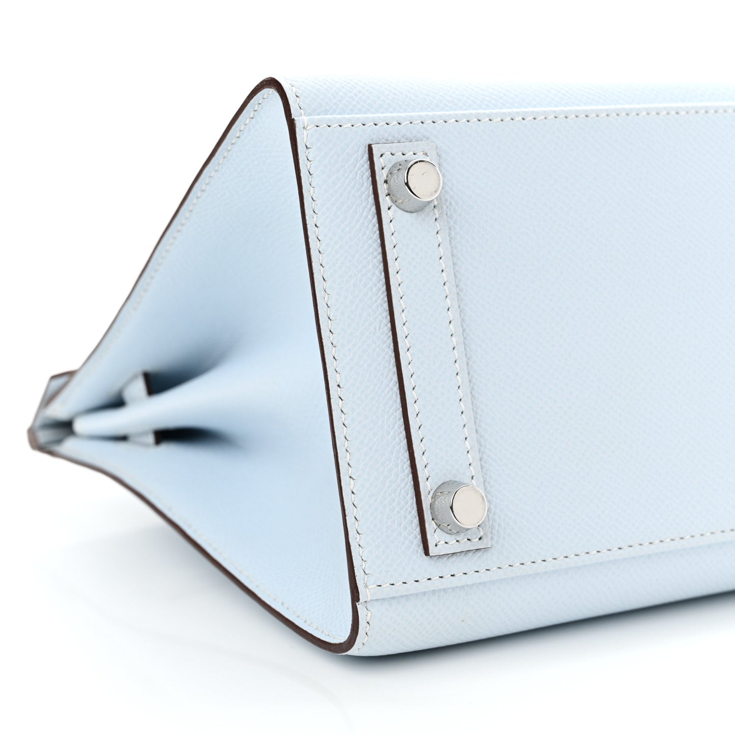 Epsom Birkin Sellier 25 Bleu Brume