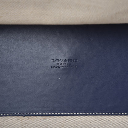 Goyard Goyardine Marquises Tote Navy 6 of 14