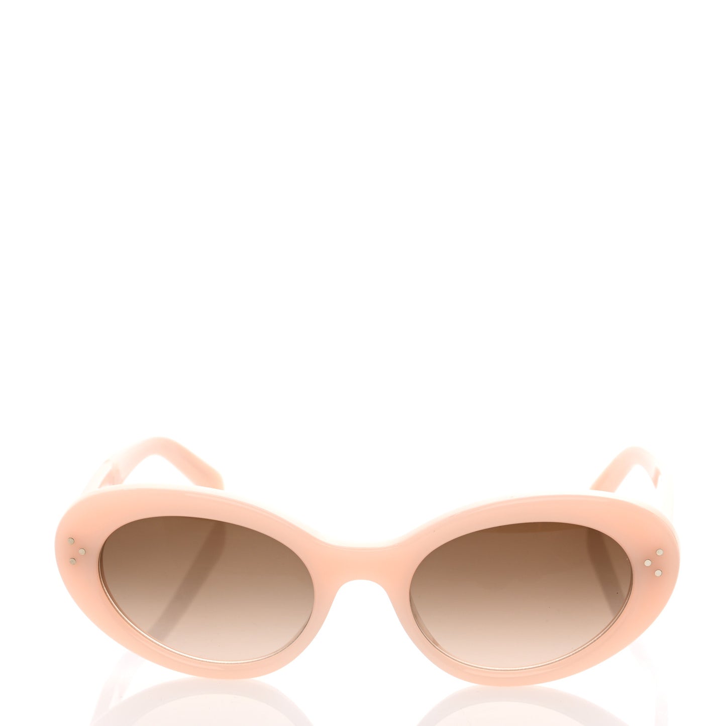 Acetate Cat Eye Sunglasses CL401931 Milky Pastel Rose Brown