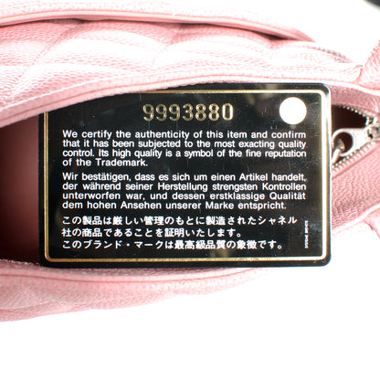 Chanel Caviar Medallion Tote Pink 7 of 8