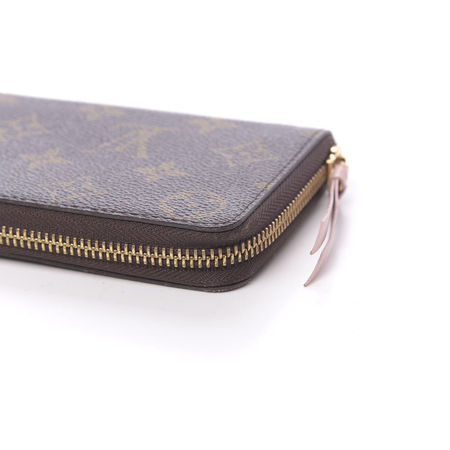 Louis Vuitton Monogram Clemence Wallet Rose Ballerine 10 of 11