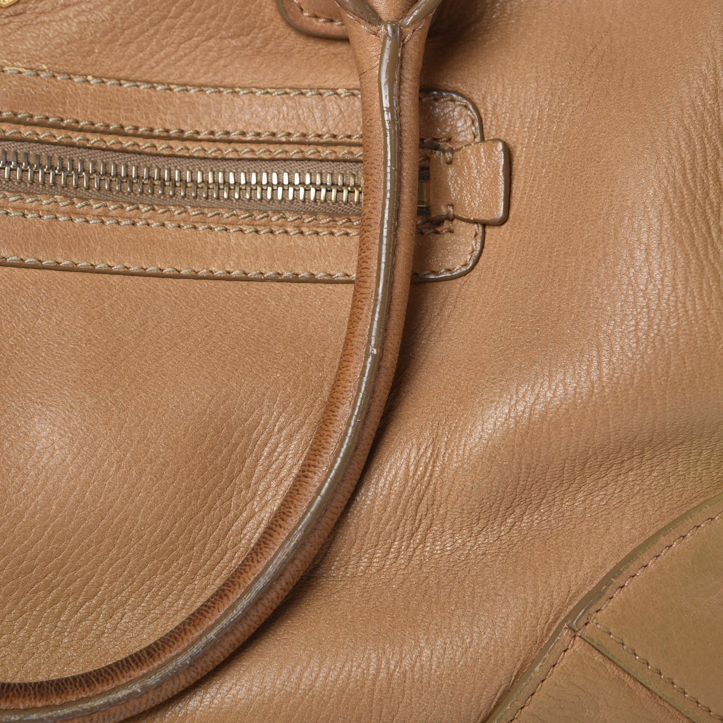 Cervo Deerskin Shoulder Bag Sabbia