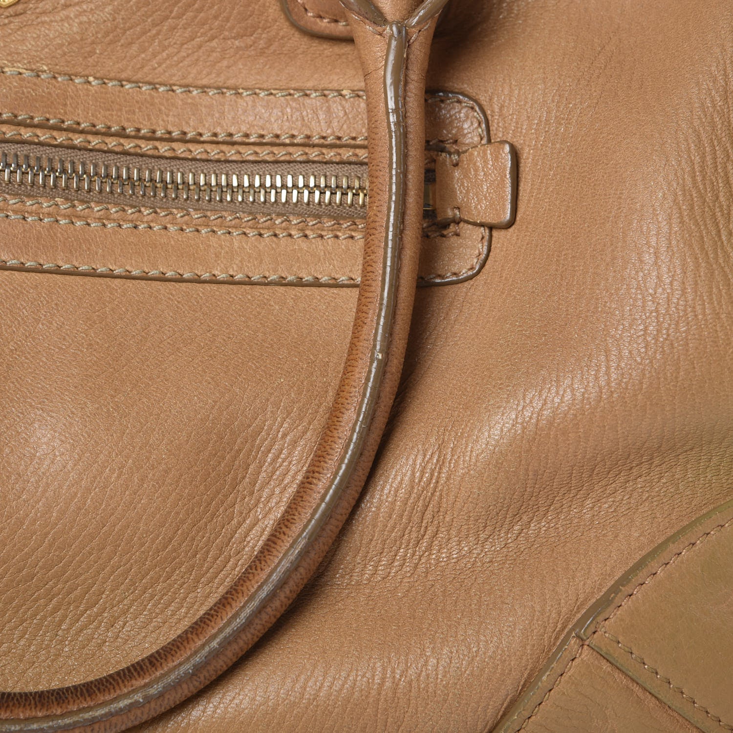 Prada Cervo Deerskin Shoulder Bag Sabbia 12 of 27