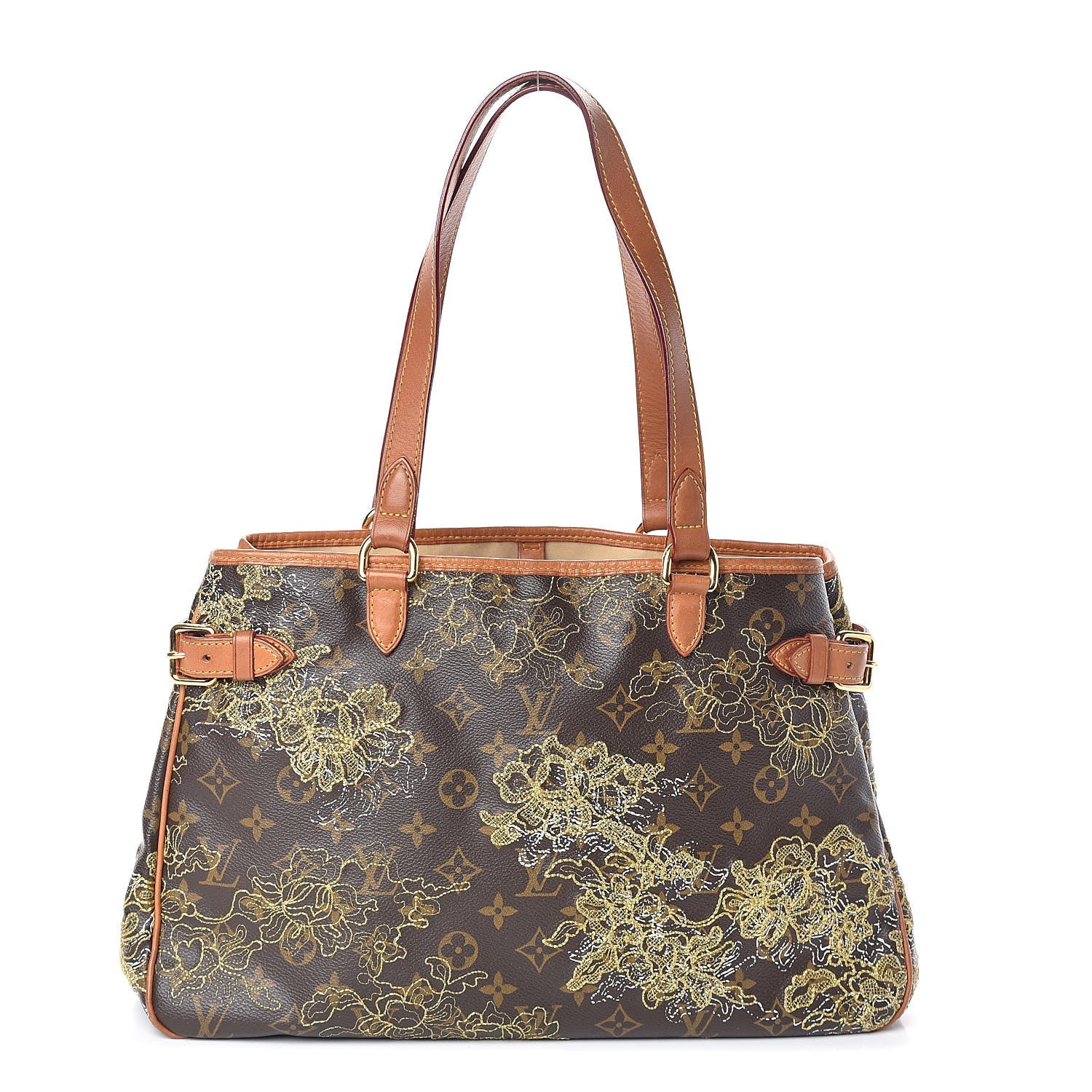 Louis Vuitton Monogram Dentelle Batignolles Horizontal Gold 1 of 9