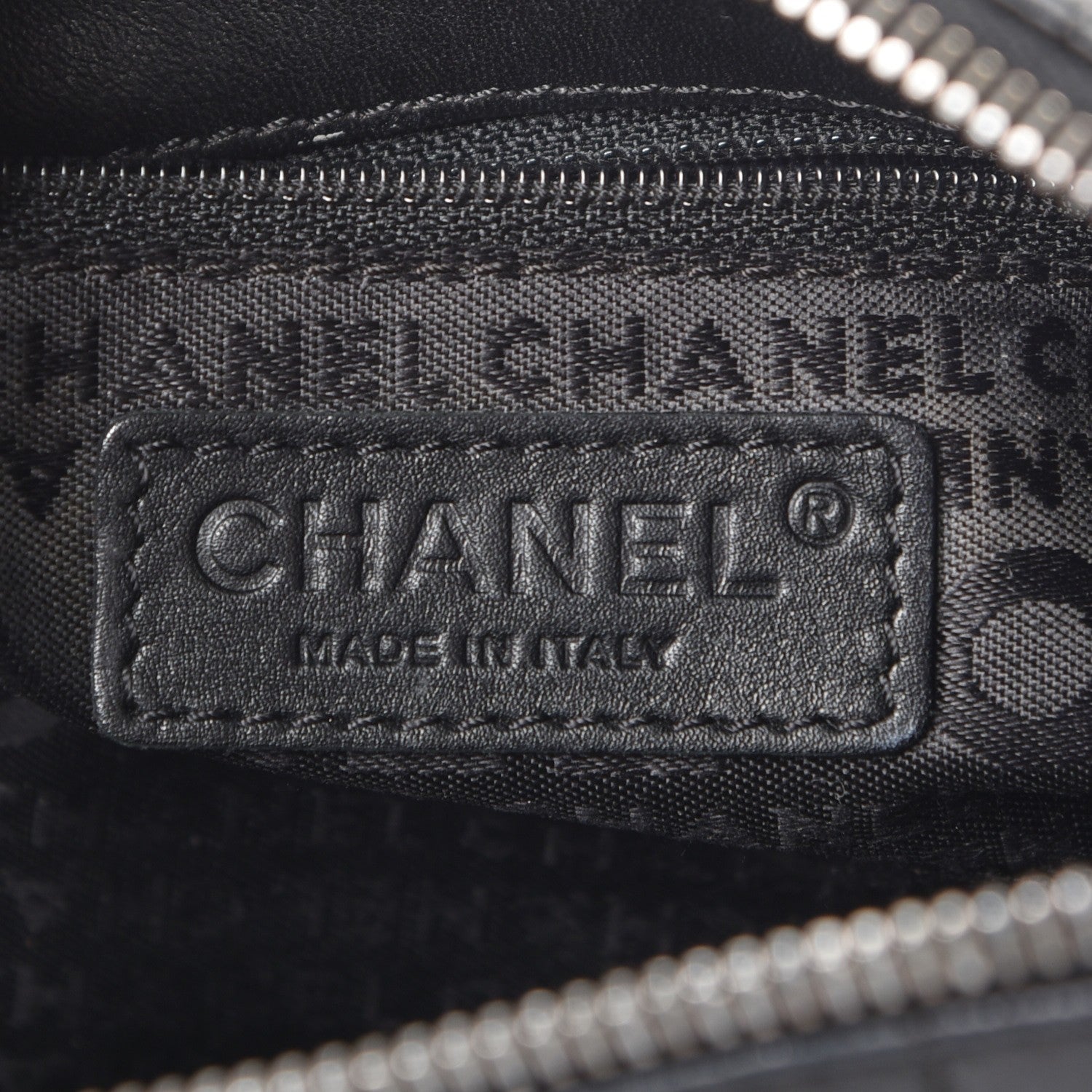 Chanel Lambskin Quilted Chocolate Bar Shoulder Bag Black 6 of 7
