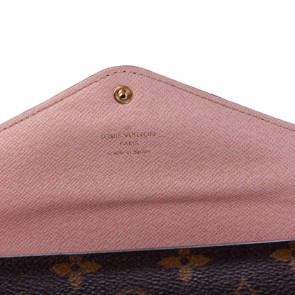 Louis Vuitton Monogram Josephine Wallet Rose Ballerine 7 of 10