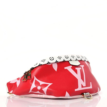 Louis Vuitton Monogram Giant Bumbag Rouge 4 of 13