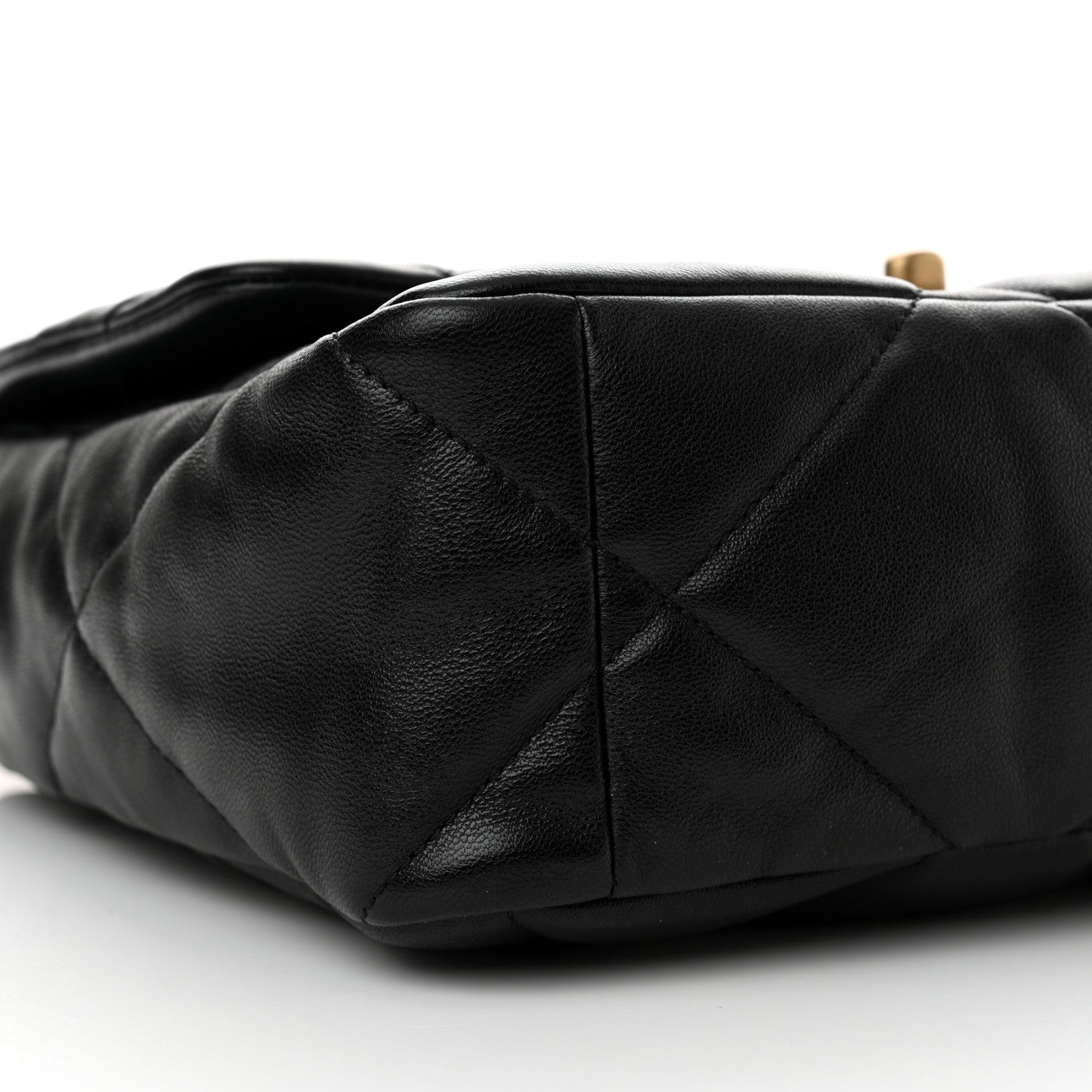 Chanel Lambskin Quilted Large Chanel 19 Flap Black 9 of 13