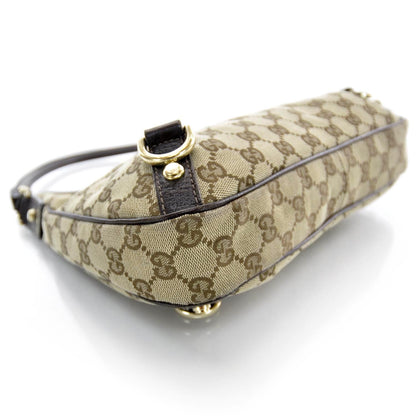 Gucci Monogram Small Abbey Hobo Ebony 4 of 9