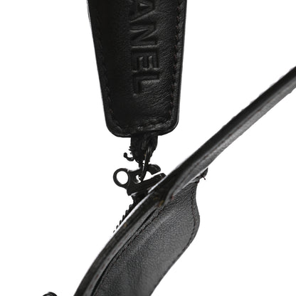 Chanel Calfskin Duffel Bag Black 14 of 16
