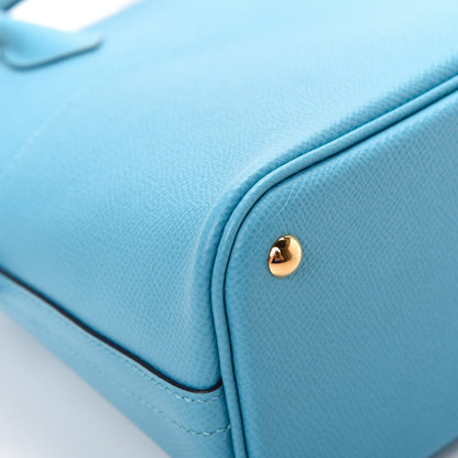 Hermes Epsom Bolide 27 Bleu Du Nord 11 of 12