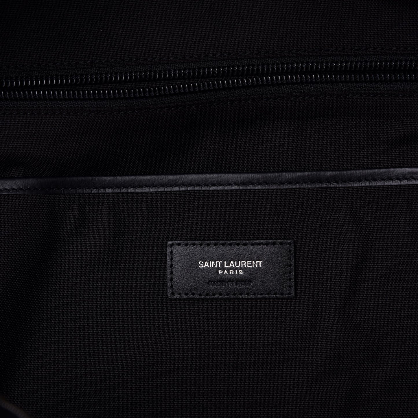 Canvas Stars Print Hunting Backpack Black Silver
